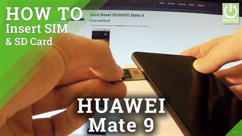 How to Insert Nano SIM & Micro SD Cards in HUAWEI P Smart 